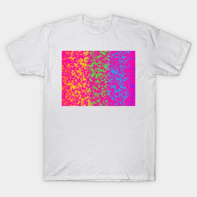 Color splatter - pink T-Shirt by tothemoons